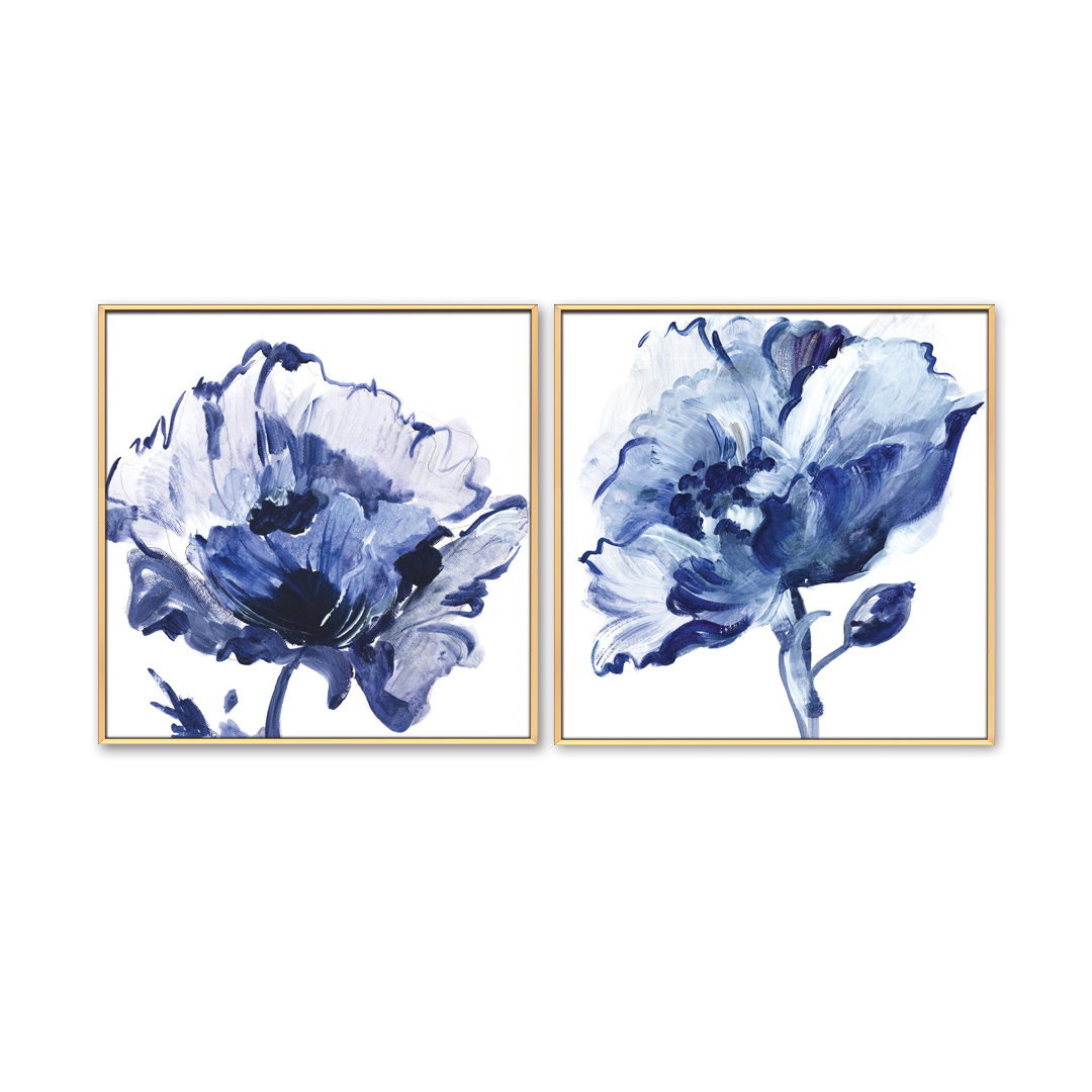 現(xiàn)代簡(jiǎn)約植物系列壁畫餐廳裝飾畫玄關(guān)掛畫晶瓷畫 雙拼系列