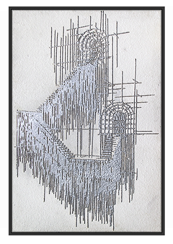 現(xiàn)代創(chuàng)意客廳裝飾 畫(huà)臥室原創(chuàng)手繪砂巖立體畫(huà) 餐廳環(huán)保PS框掛畫(huà) 空中橋