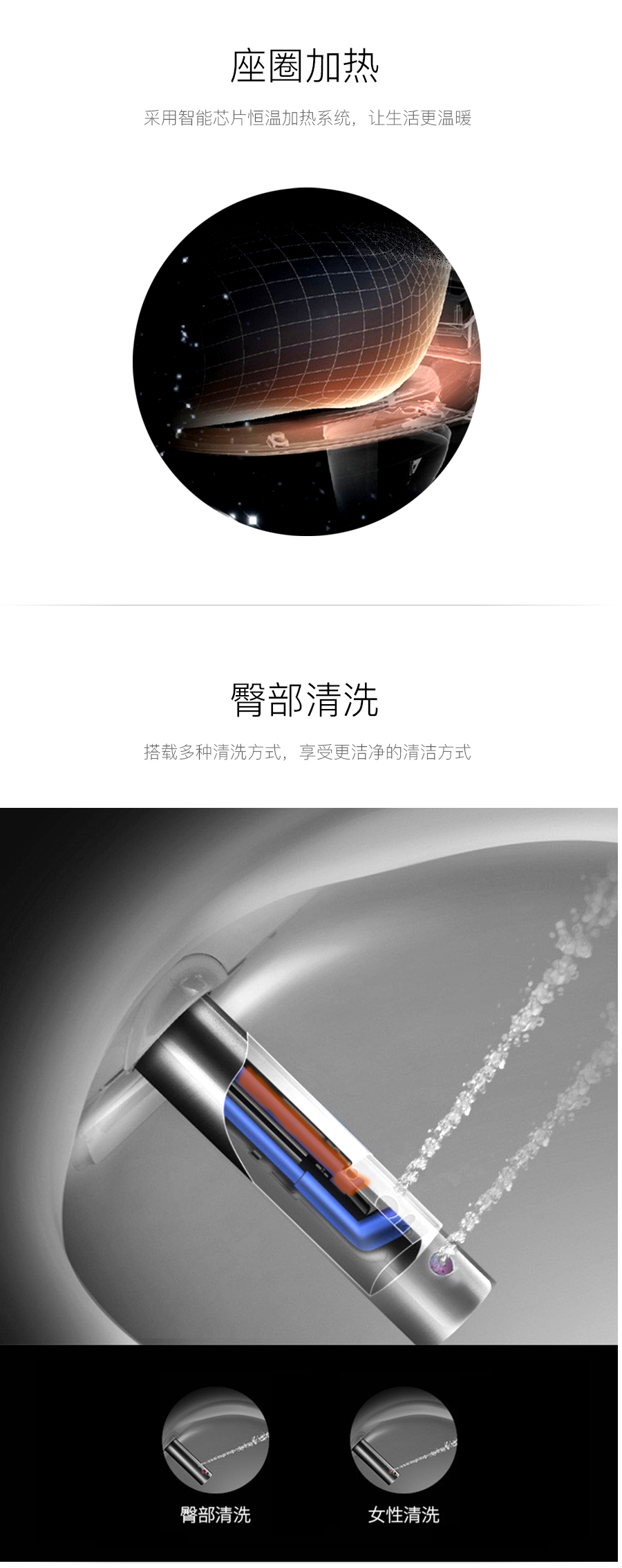 GOHGOH智能坐便器 即熱式感應馬桶 