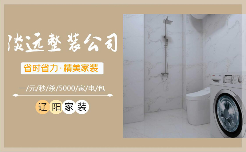 遼陽(yáng)小戶(hù)型的浴室裝修設(shè)計(jì)