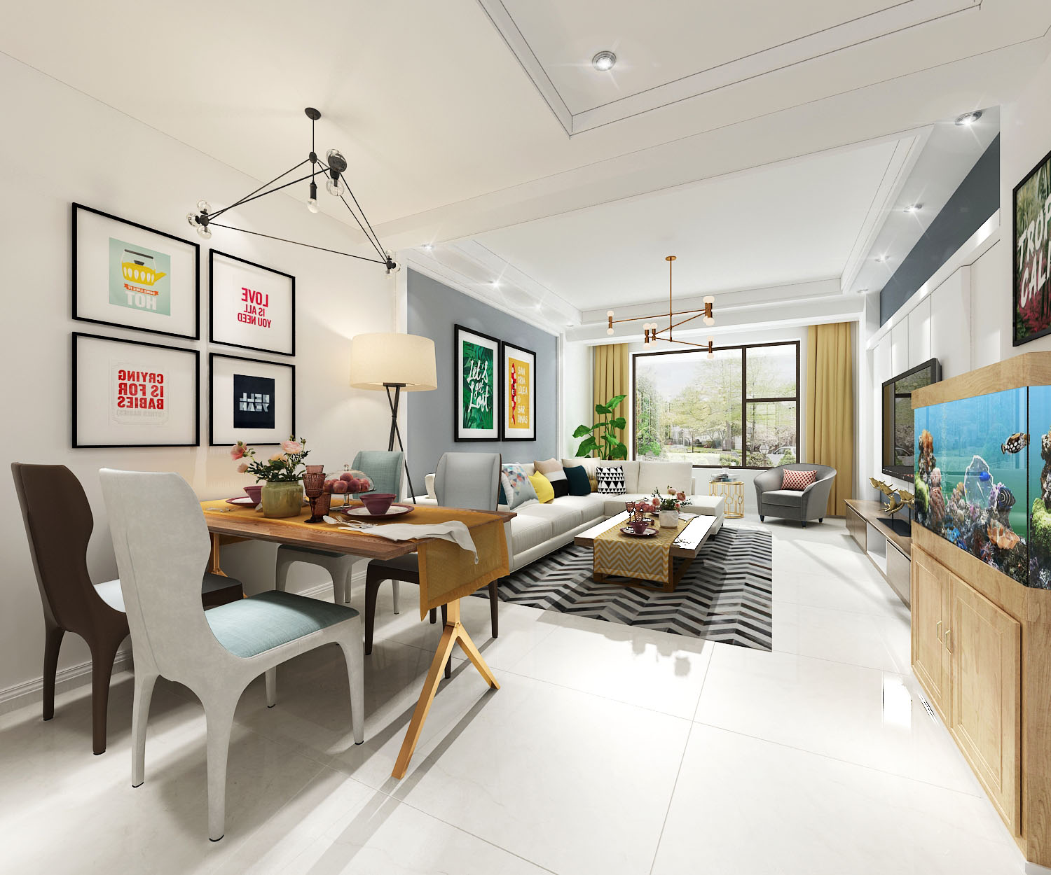 遼陽(yáng)裝修公司 簡(jiǎn)約家裝案例賞析