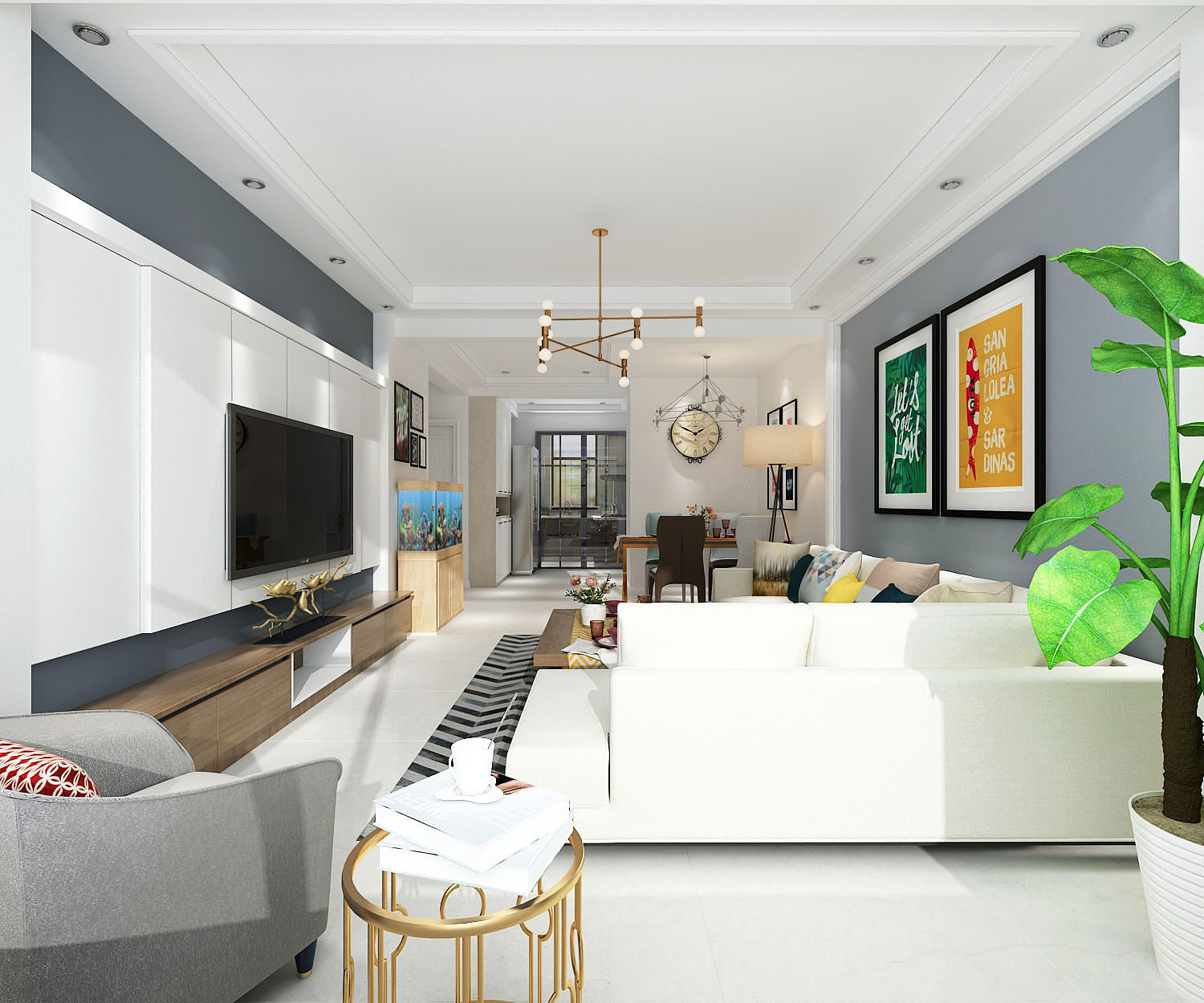 遼陽(yáng)裝修公司 簡(jiǎn)約家裝案例賞析