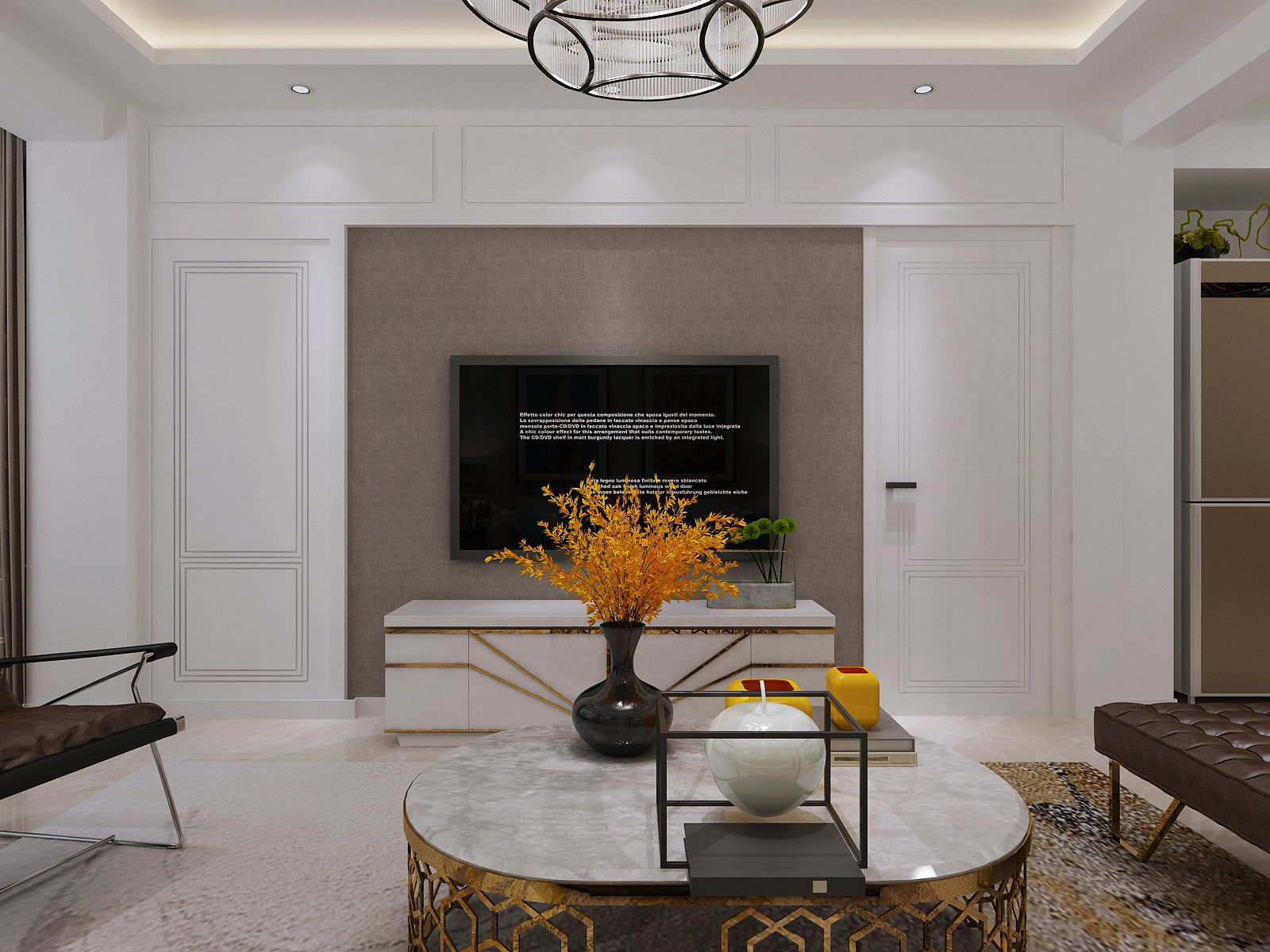 現(xiàn)代風格裝修案例賞析-遼陽家裝案例