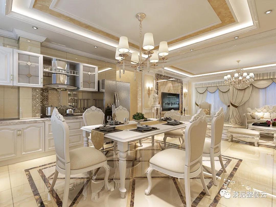 遼陽(yáng)92平米的簡(jiǎn)歐裝修風(fēng)格案例賞析